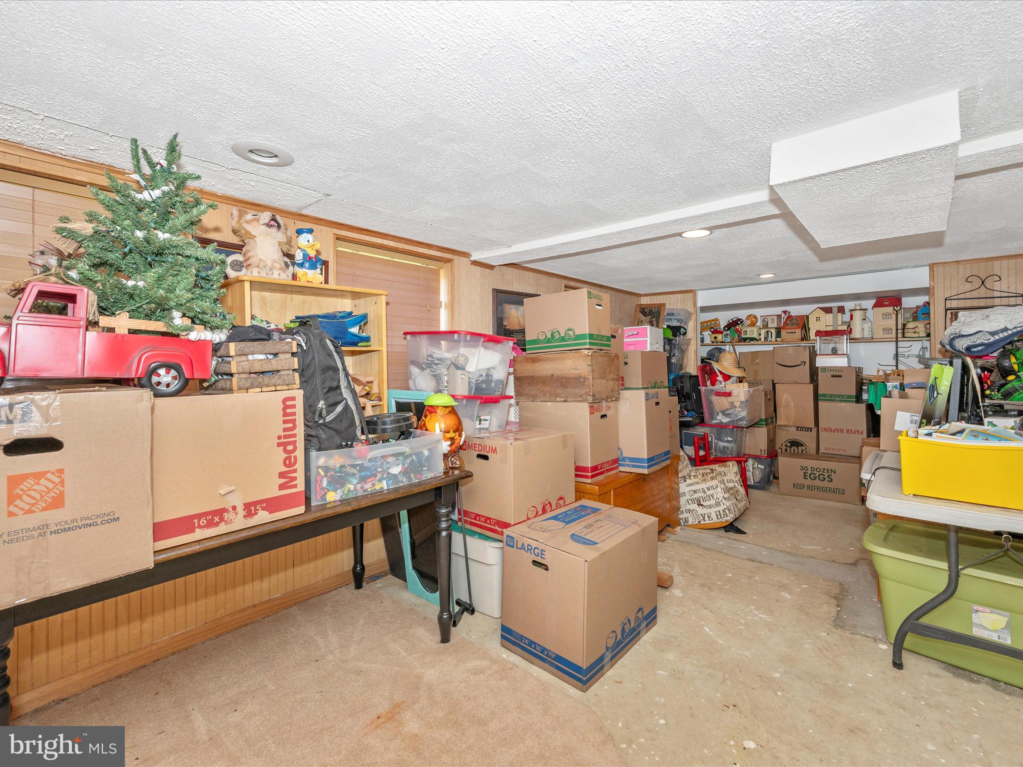 7025 Linganore Road New Market, MD 21774 - Photo 39 of 49 Lower Level all packed up for moving