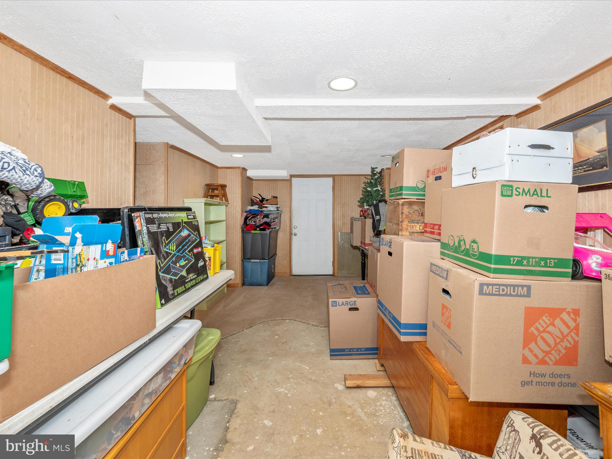 7025 Linganore Road New Market, MD 21774 - Photo 40 of 49 Lower Level all packed up for moving