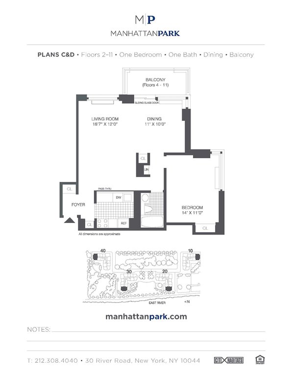 10-40 River Road, Unit 2005D Manhattan, NY 10044 - Photo 1 of 1
