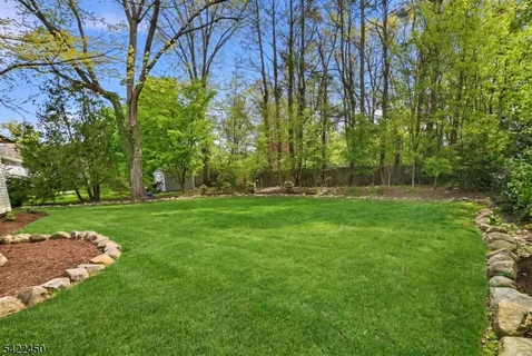 a garden view