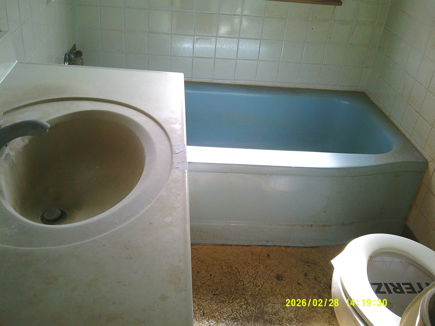 409 McKillop Street Lynn Center, IL 61262 - Photo 10 of 19 a bathroom with a toilet and a sink