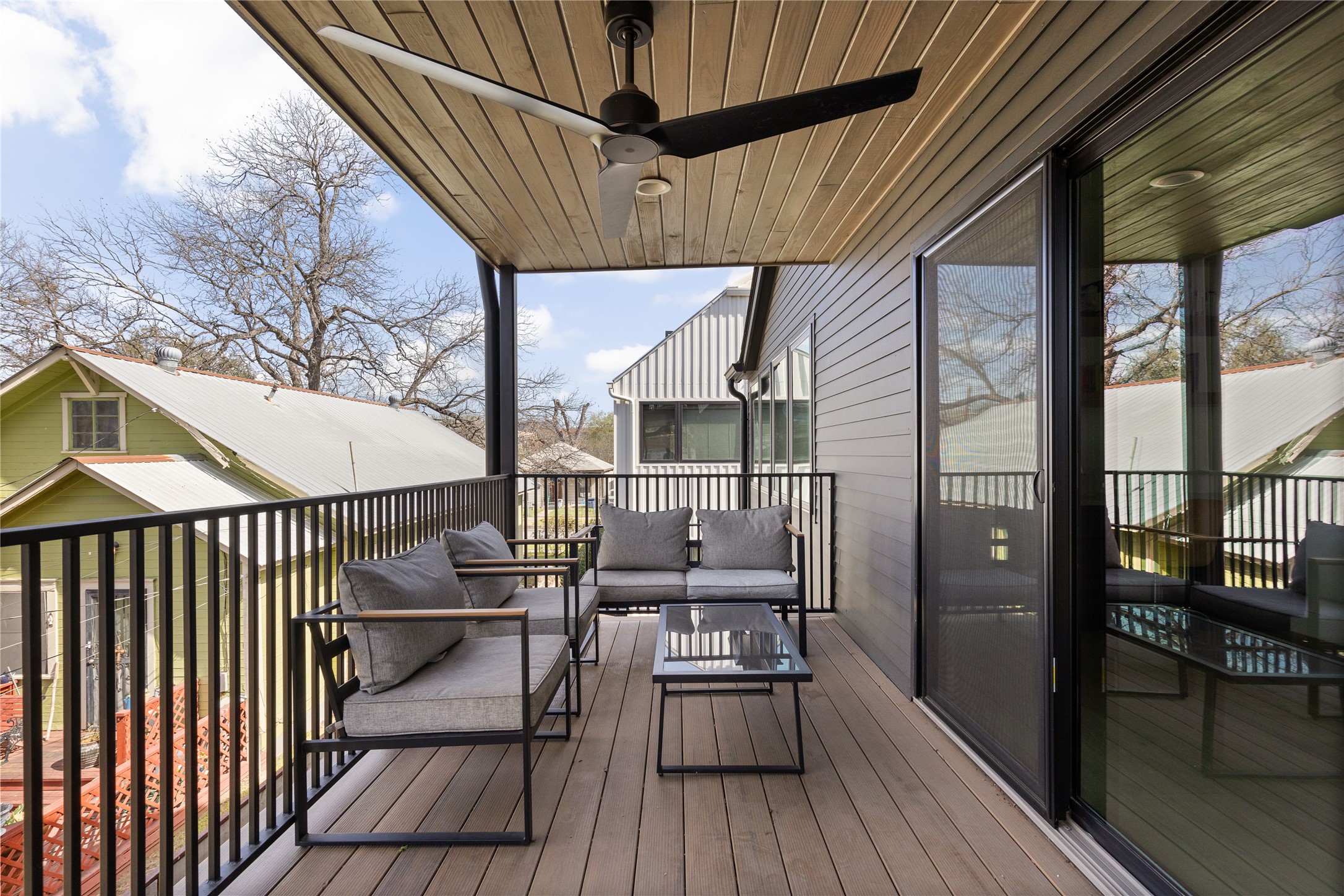 108 Comal Street Austin, TX 78702 - Photo 37 of 40 a view of balcony with furniture