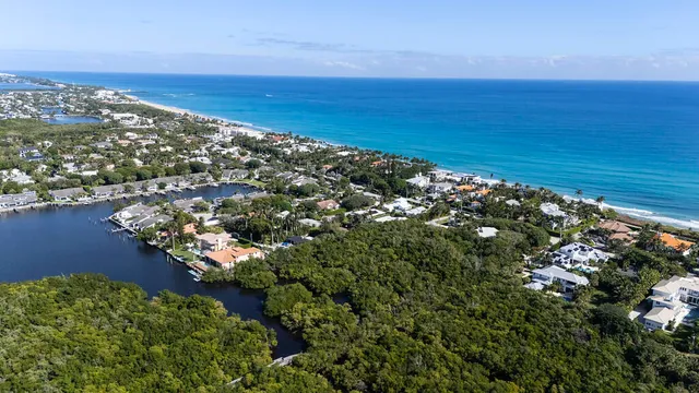 a view of city and ocean