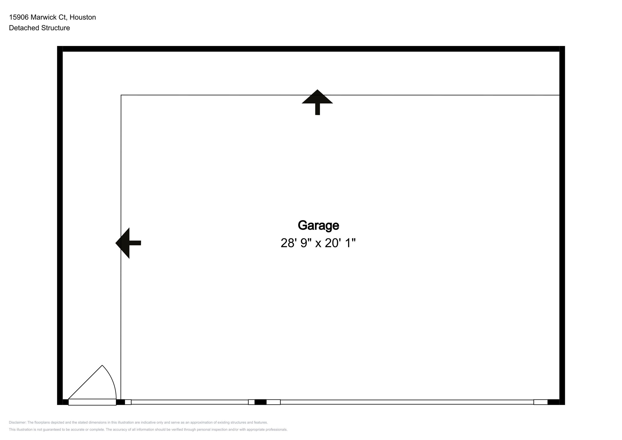 15906 Marwick Court Houston, TX 77095 - Photo 23 of 23 a picture of door with a white sky