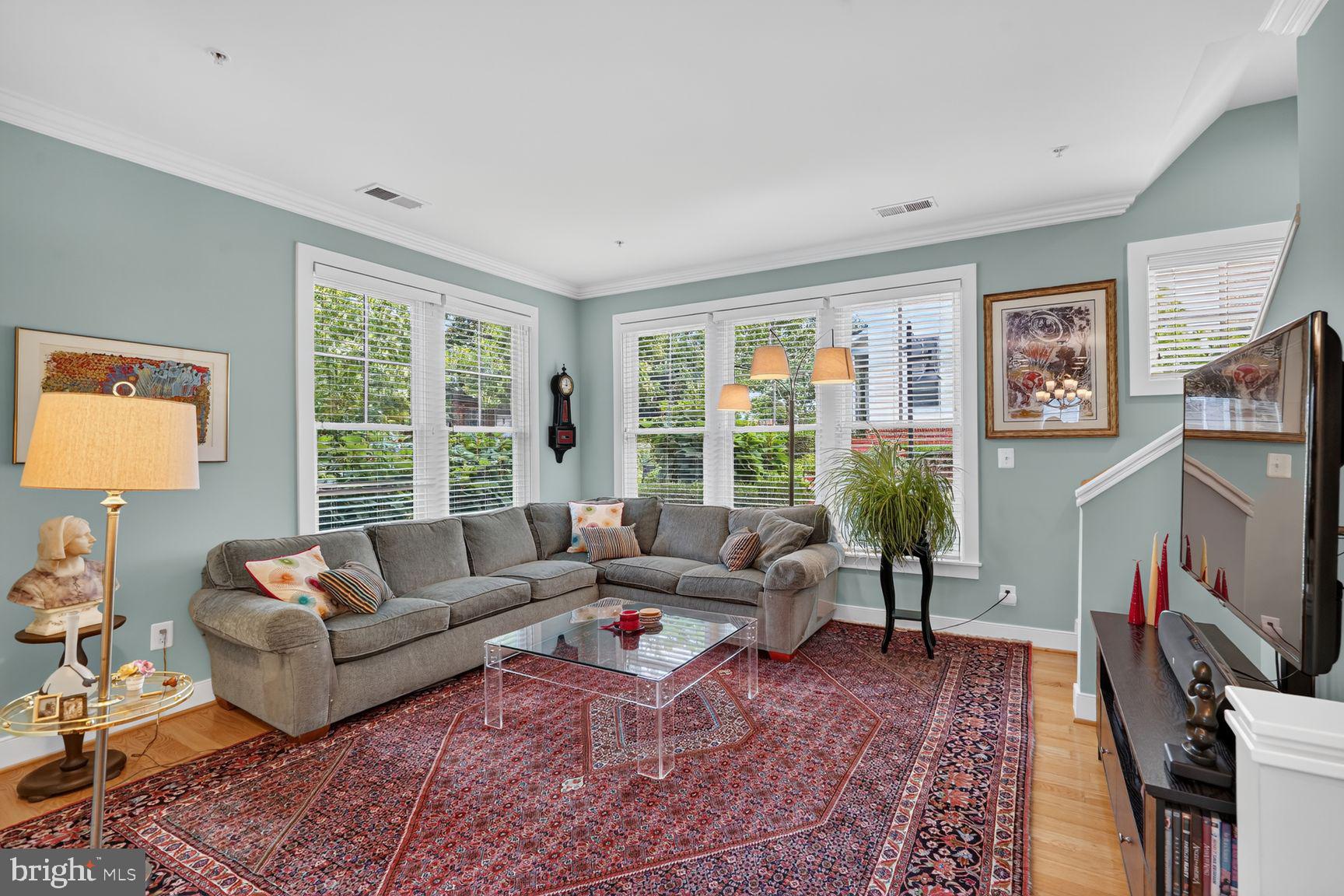 8612 Springvale Road Silver Spring, MD 20910 - Photo 4 of 30 bright and cosy living room