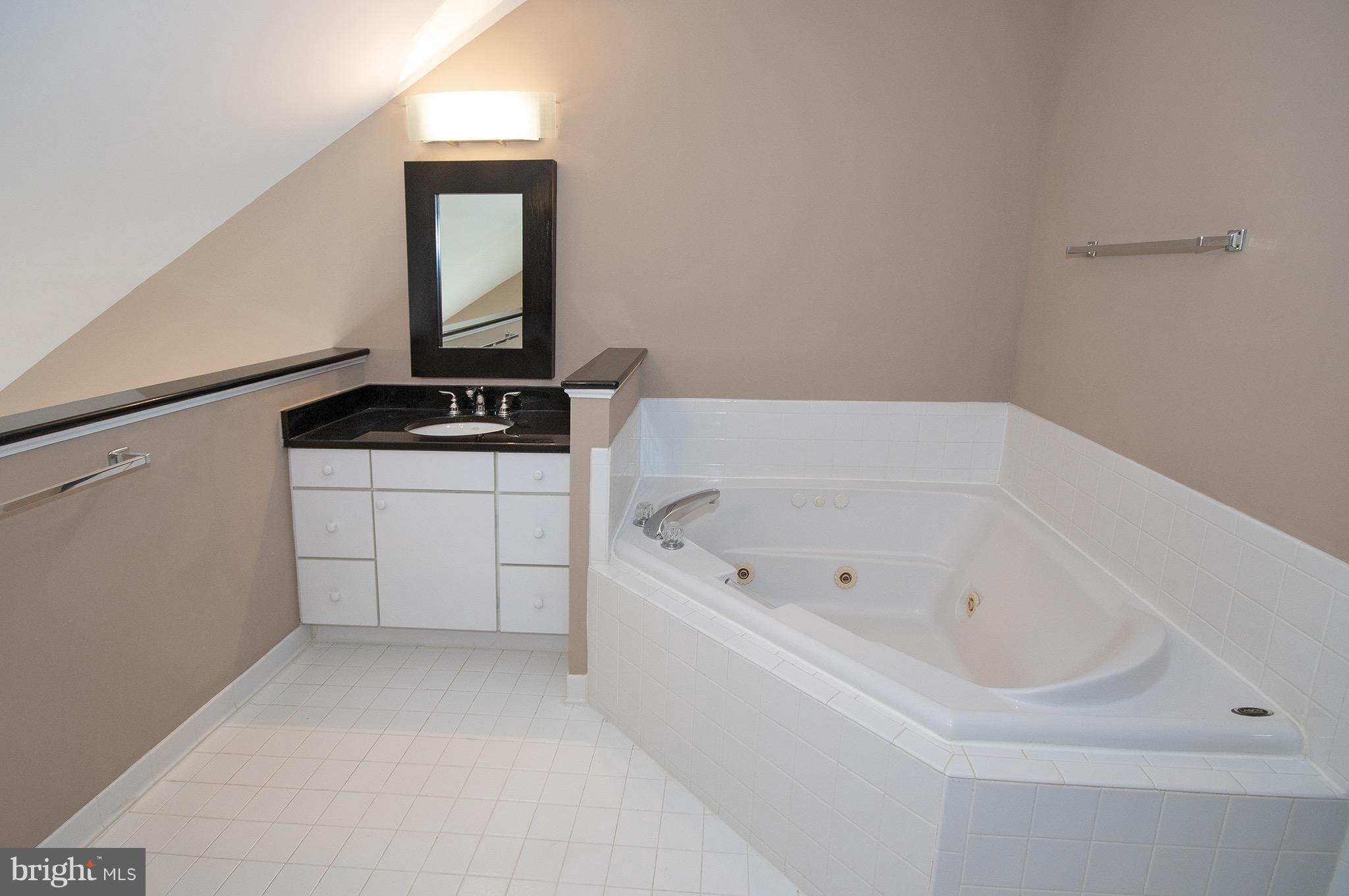 1301 Vintage Place Reston, VA 20194 - Photo 21 of 40 Jetted bath and one of two granite vanities