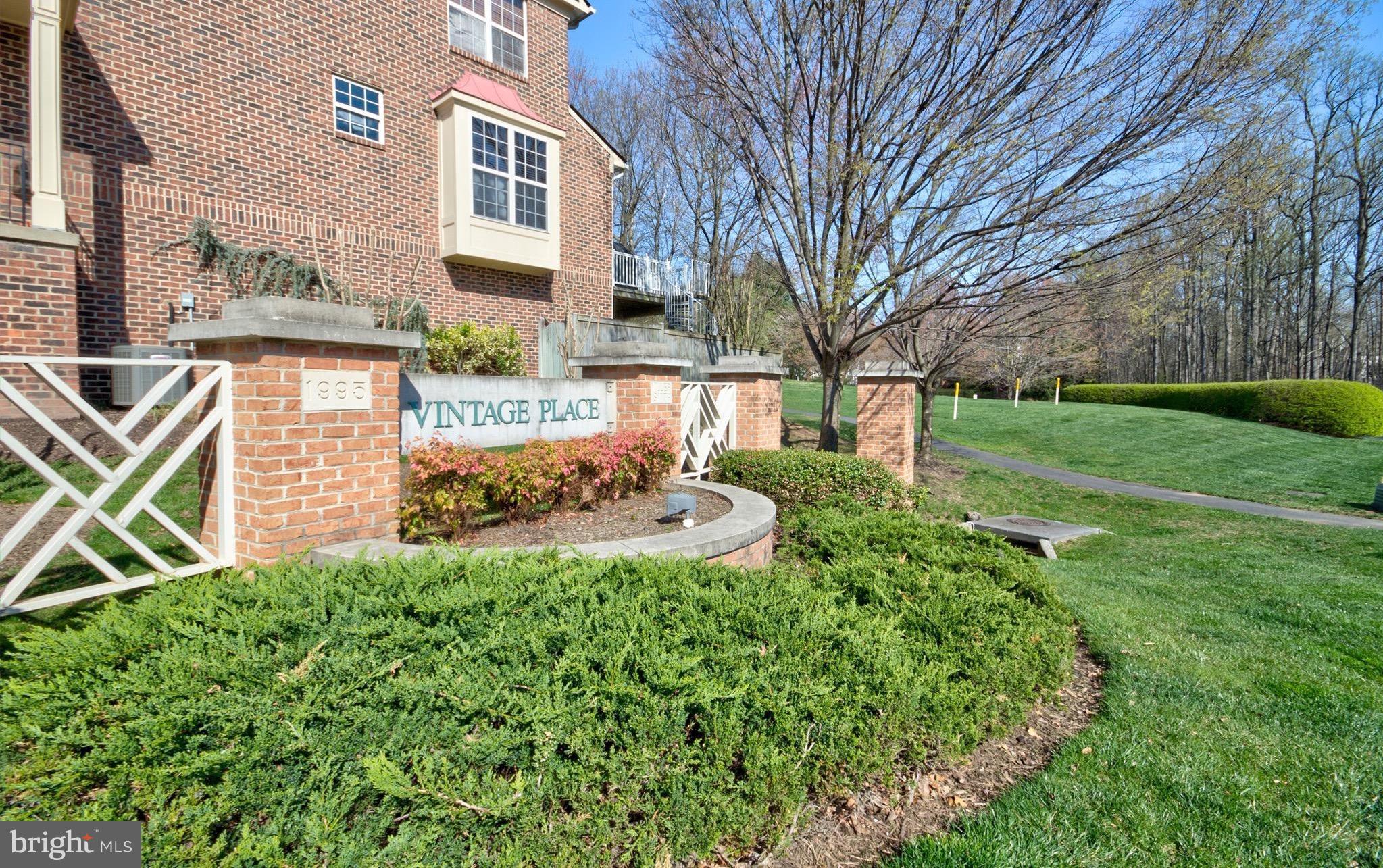 1301 Vintage Place Reston, VA 20194 - Photo 39 of 40 Community Entrance