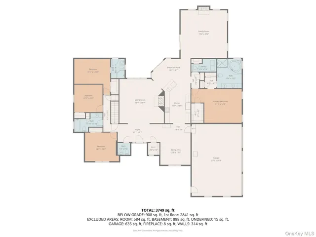 $869,999 | 11 Moran Court, Manorville, NY 11949