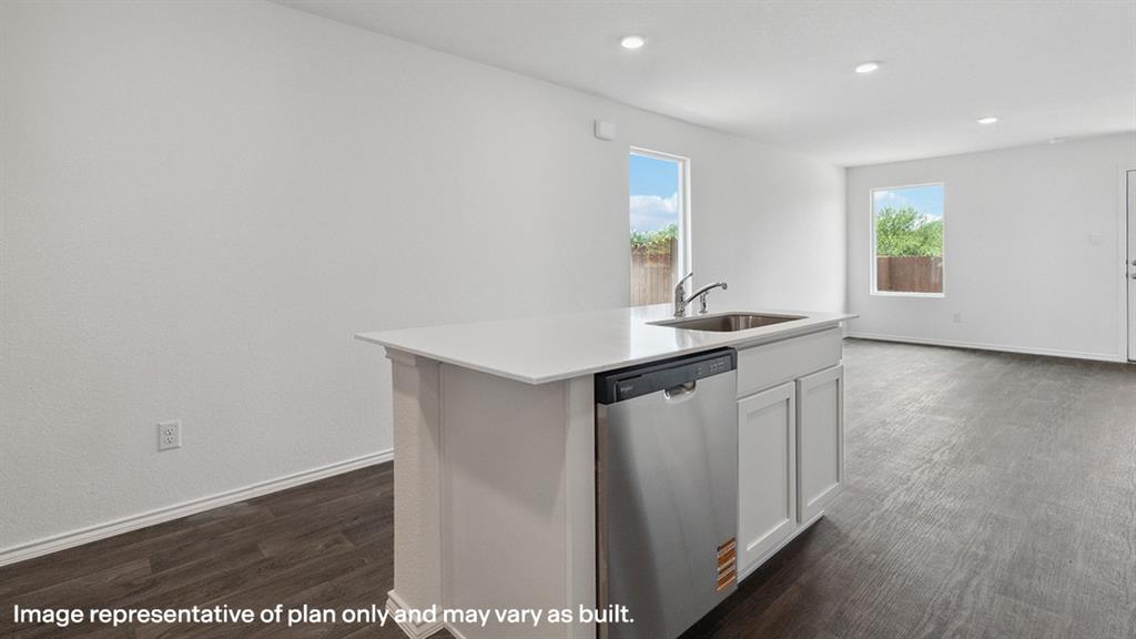 1805 Teton River Drive Blue Ridge, TX 75424 - Photo 7 of 22 a kitchen with a sink and wooden floor