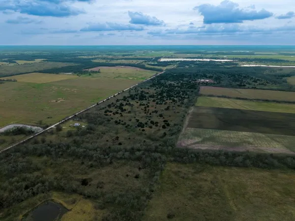 a view of an ocean and beach