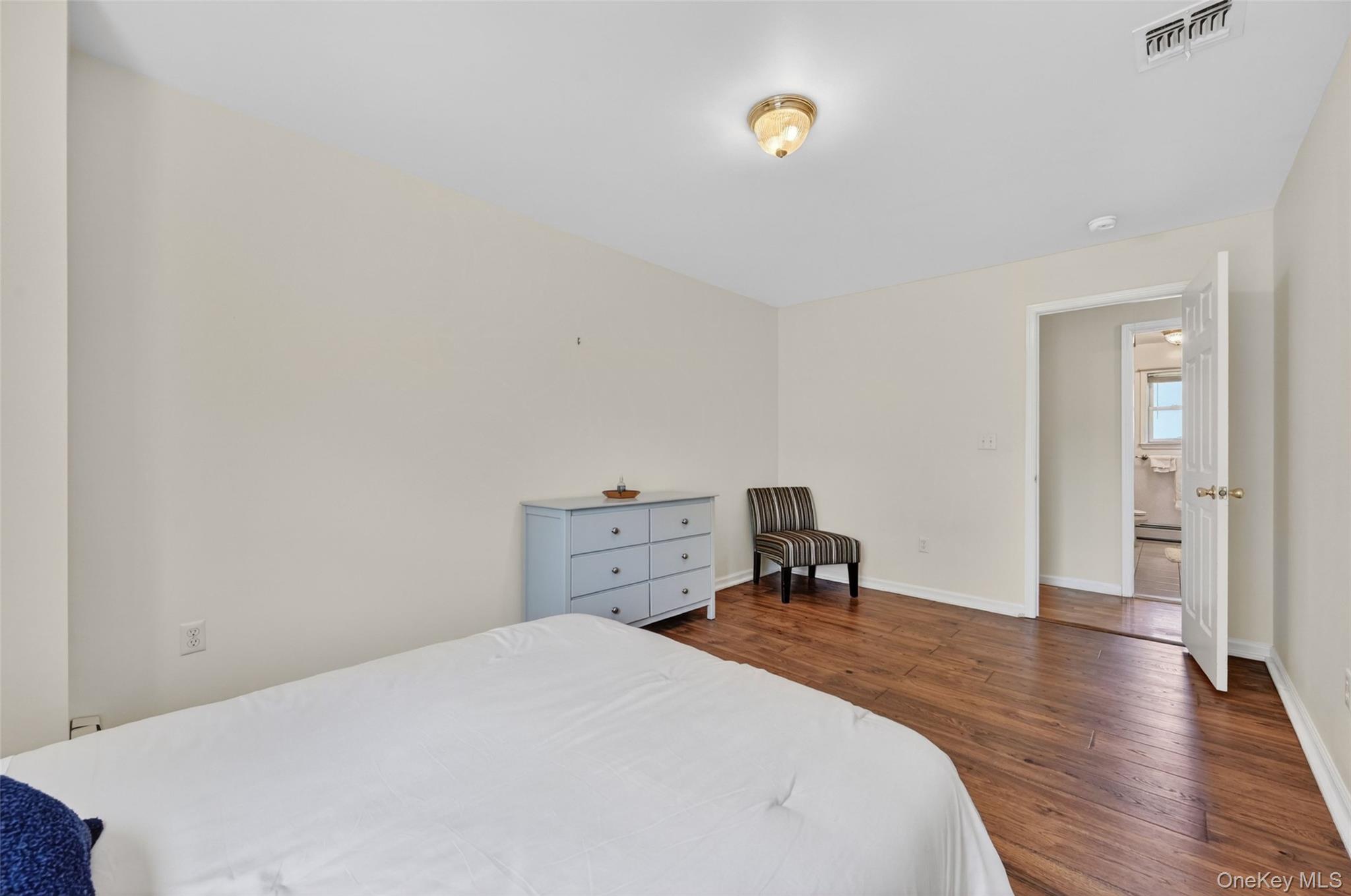 19 Bull Mine Road Chester, NY 10918 - Photo 29 of 42 Spacious room featuring wood-finish flooring, light-toned walls, and a ceiling-mounted light fixture