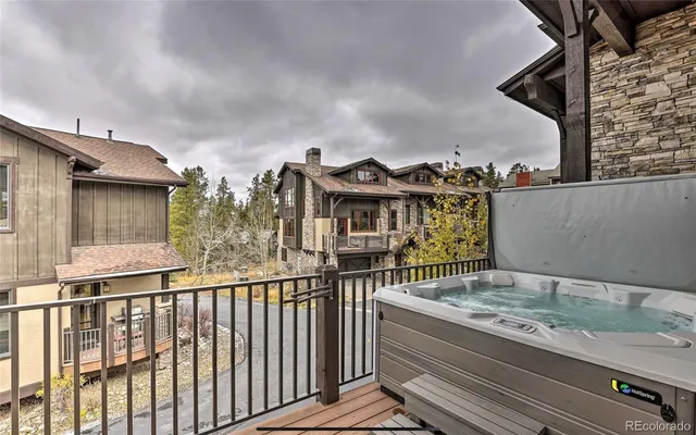 a view of a houses with a street