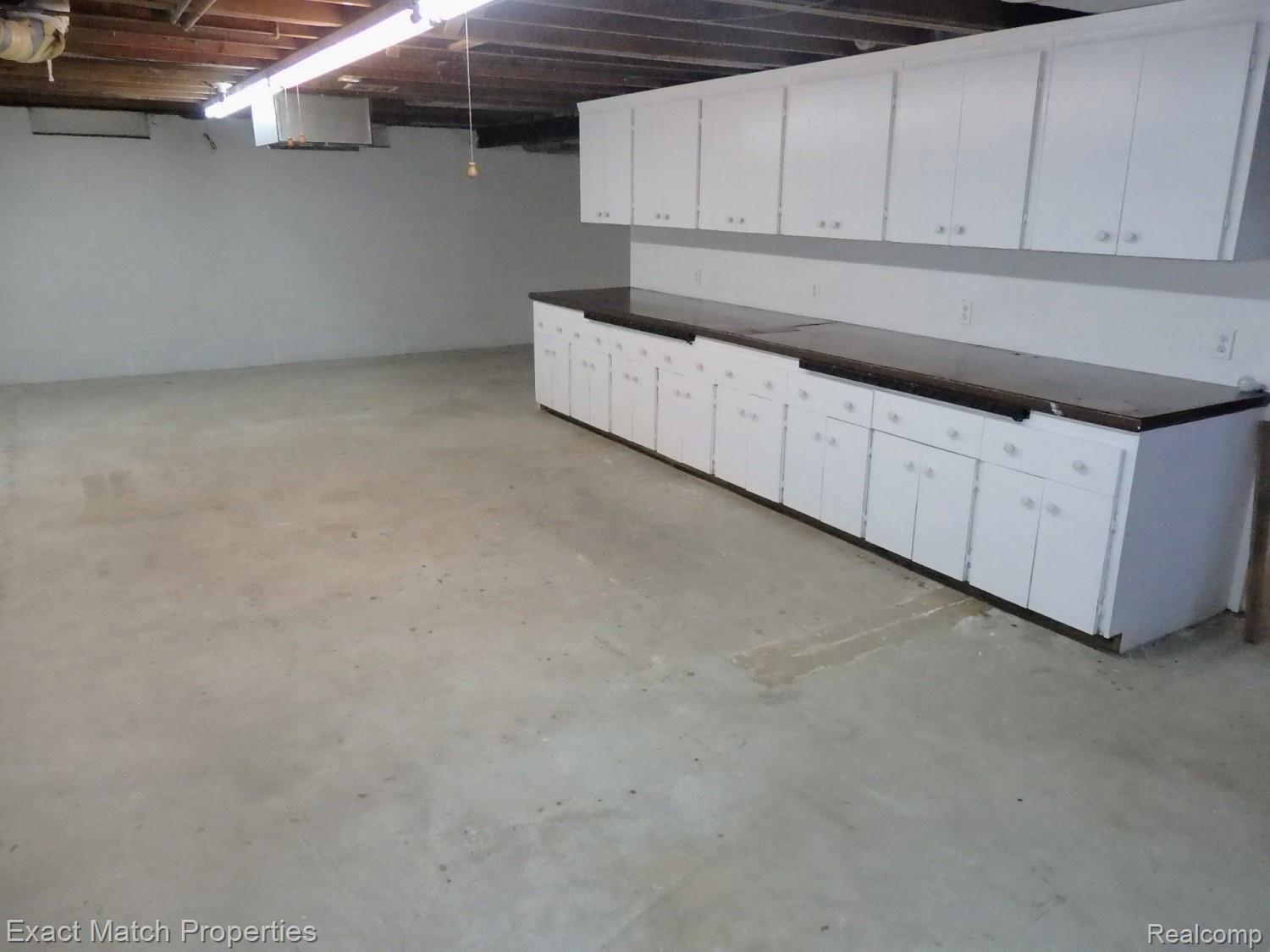 46130 Maben Road Canton, MI 48187 - Photo 39 of 43 Huge lower level is prepped for an awesome workshop