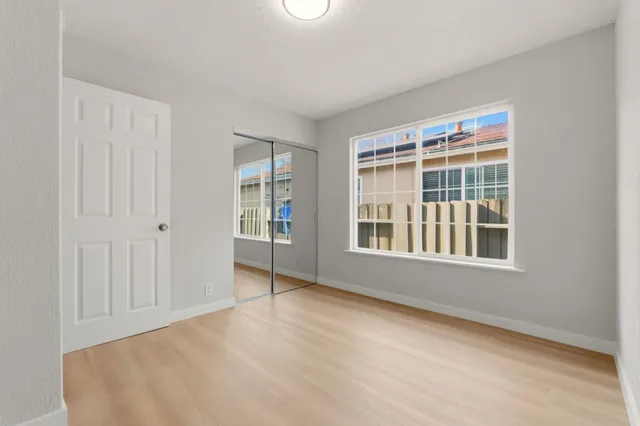 wooden floor in an empty room