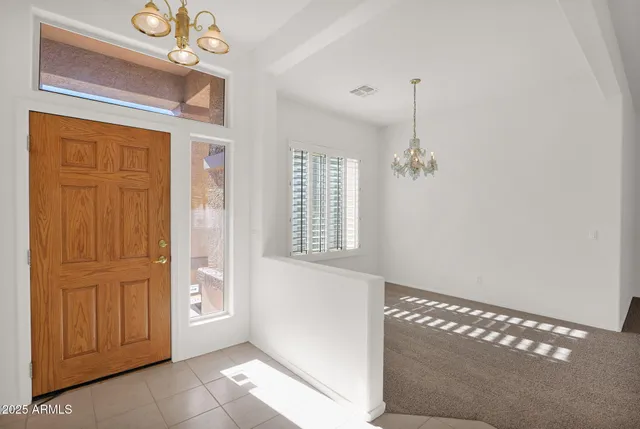 a view interior of the house