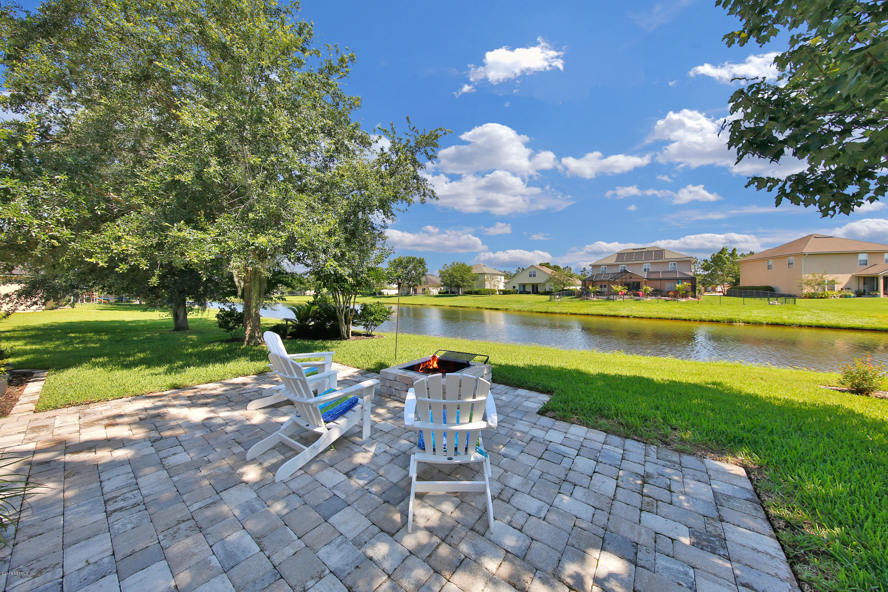 712 Porta Rosa Circle St. Augustine, FL 32092 - Photo 21 of 34 a view of a lake with a patio