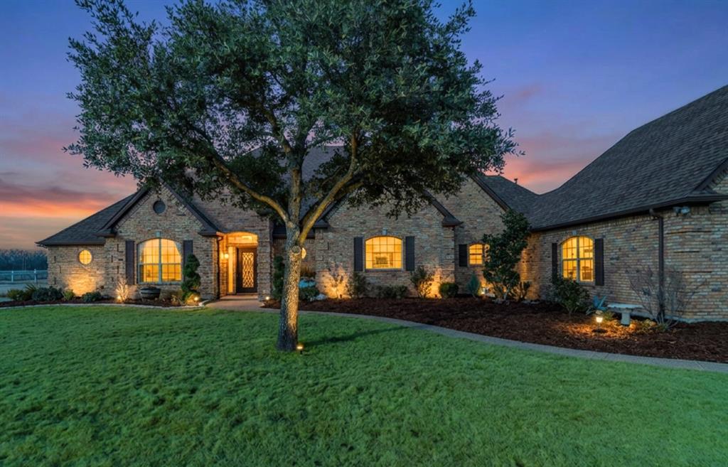 13507 Friendship Road Pilot Point, TX 76258 - Photo 2 of 39 a front view of house with yard and green space