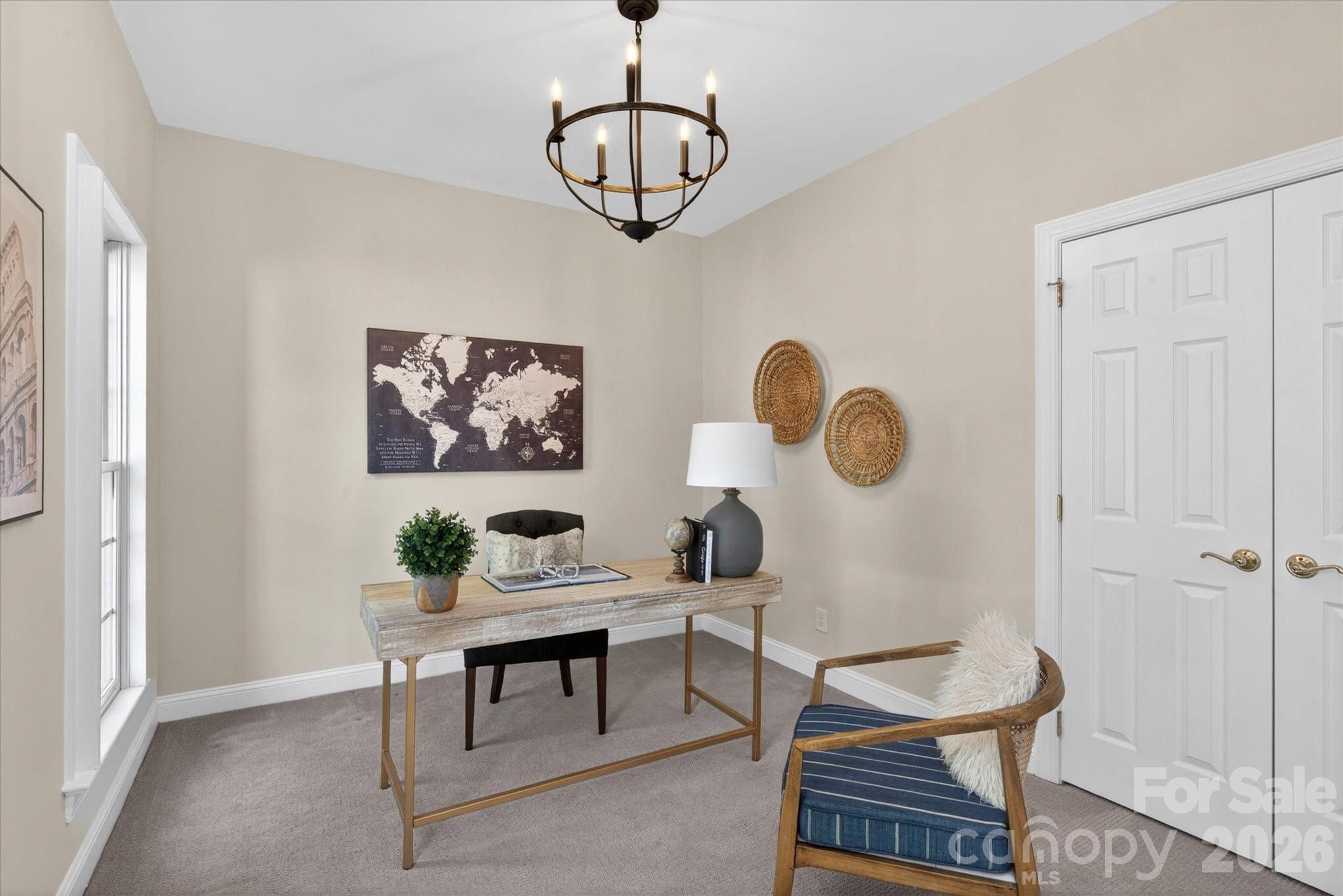 8528 Headford Road Charlotte, NC 28277 - Photo 3 of 34 a workspace with furniture and window