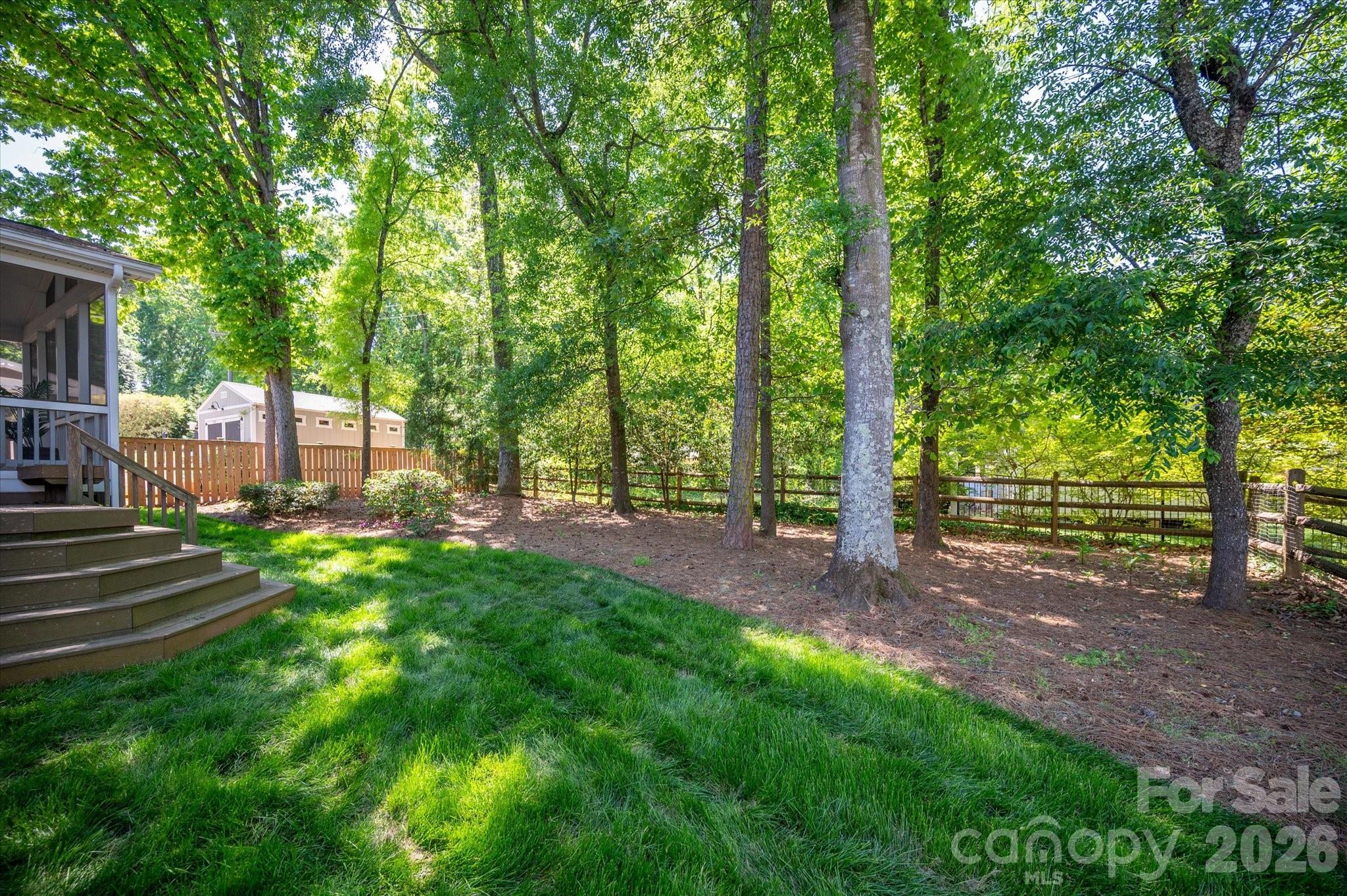 8528 Headford Road Charlotte, NC 28277 - Photo 31 of 34 a view of a park with large trees