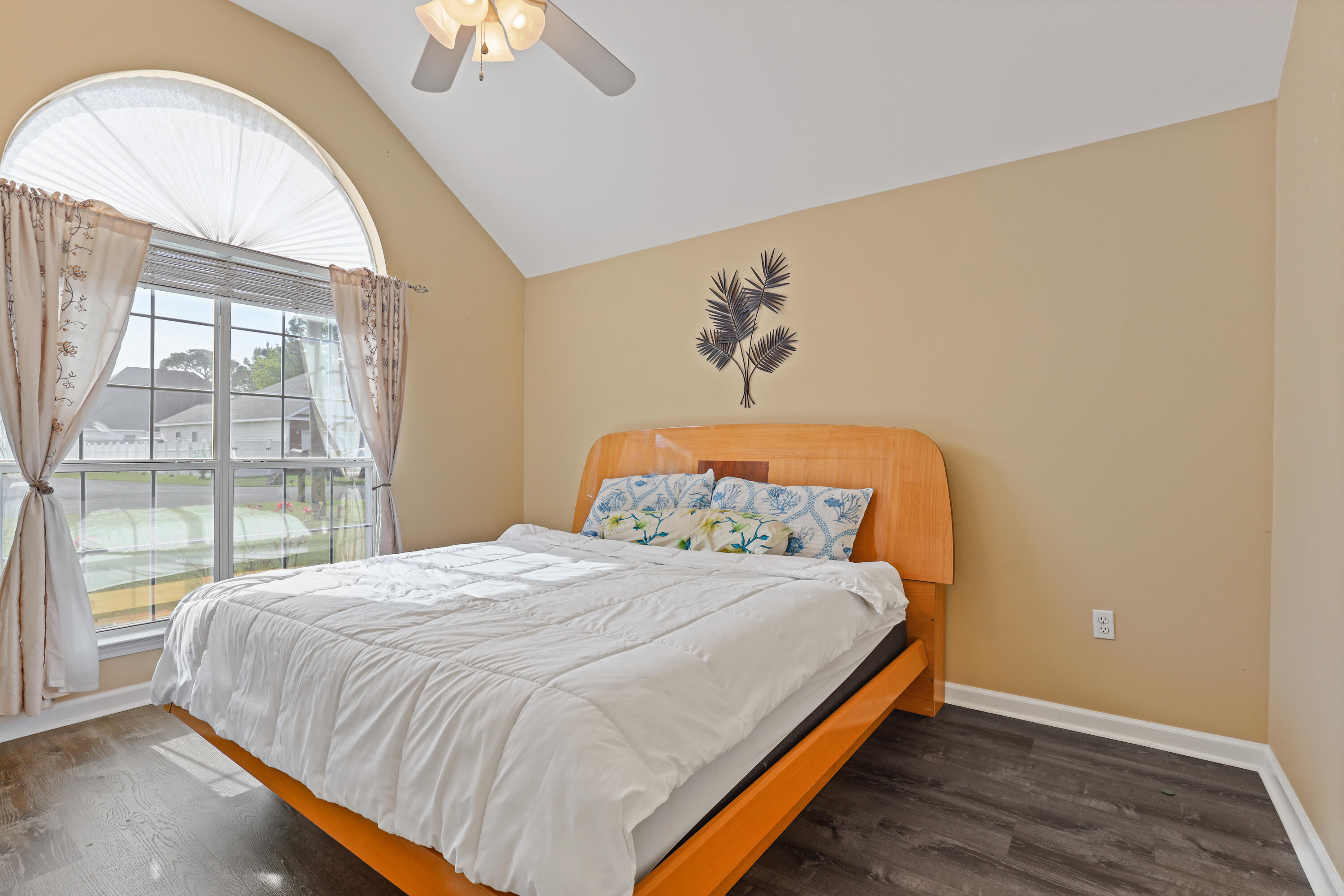 90 Hidden Lakes Drive Miramar Beach, FL 32550 - Photo 14 of 18 a large bed sitting in a bedroom next to a window