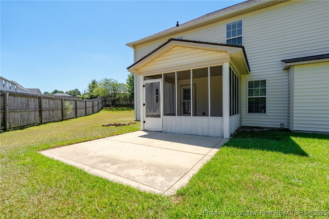 186 Scanner Court Raeford, NC 28376 - Photo 44 of 49 a view of outdoor space yard and porch