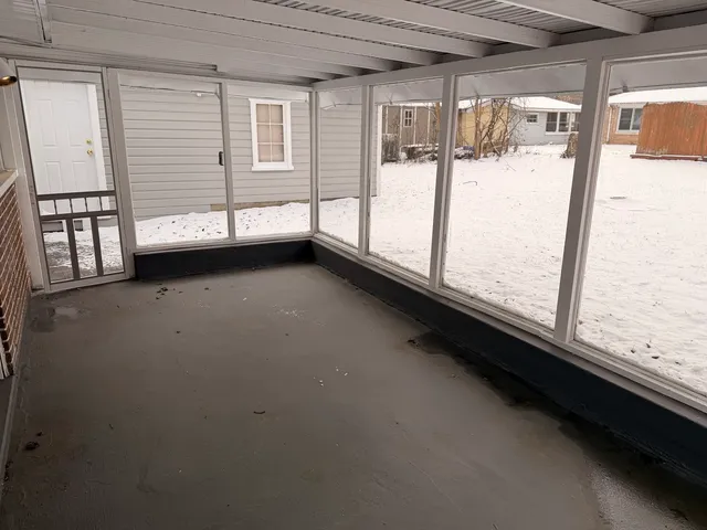 a view of a large window