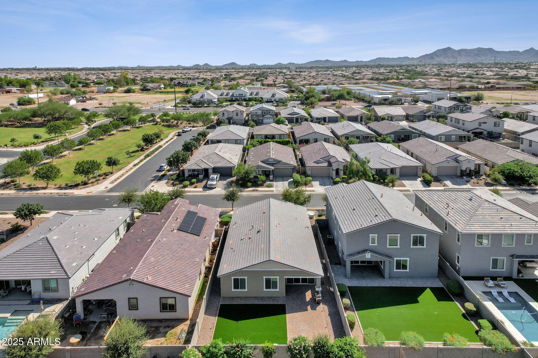 22754 East Domingo Road Queen Creek, AZ 85142 - Photo 28 of 38 Aerial