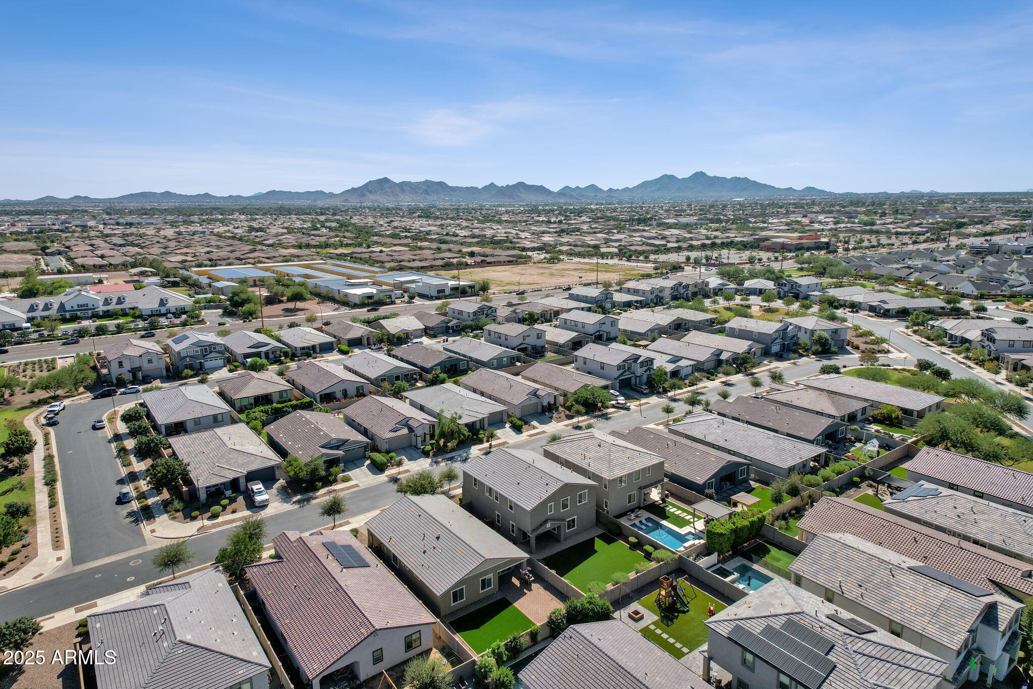 22754 East Domingo Road Queen Creek, AZ 85142 - Photo 29 of 38 Aerial