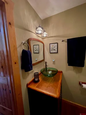 a bathroom with a sink and bathtub