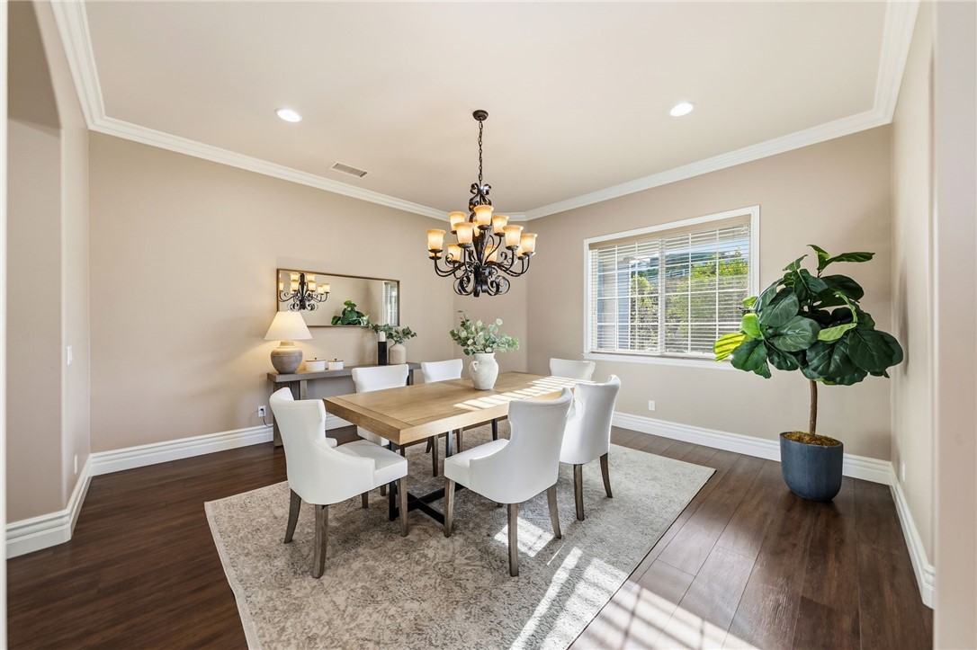 40267 Scanlon Road Temecula, CA 92592 - Photo 11 of 68 a view of a dining room with furniture window and wooden floor