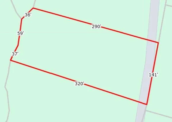 a view of a garden with lawn chairs and a fire pit