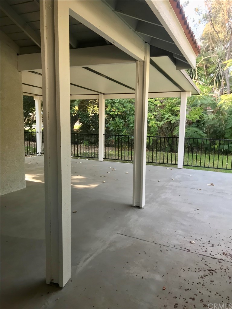 21050 Vandenberg Riverside, CA 92518 - Photo 11 of 24 a view of a porch with a backyard