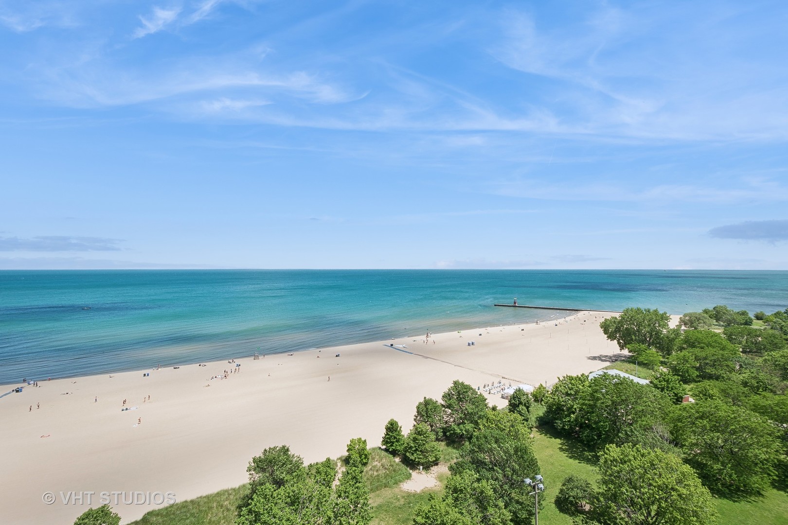 5733 North Sheridan Road, Unit 16A Chicago, IL 60660 - Photo 26 of 29 an aerial view of a beach