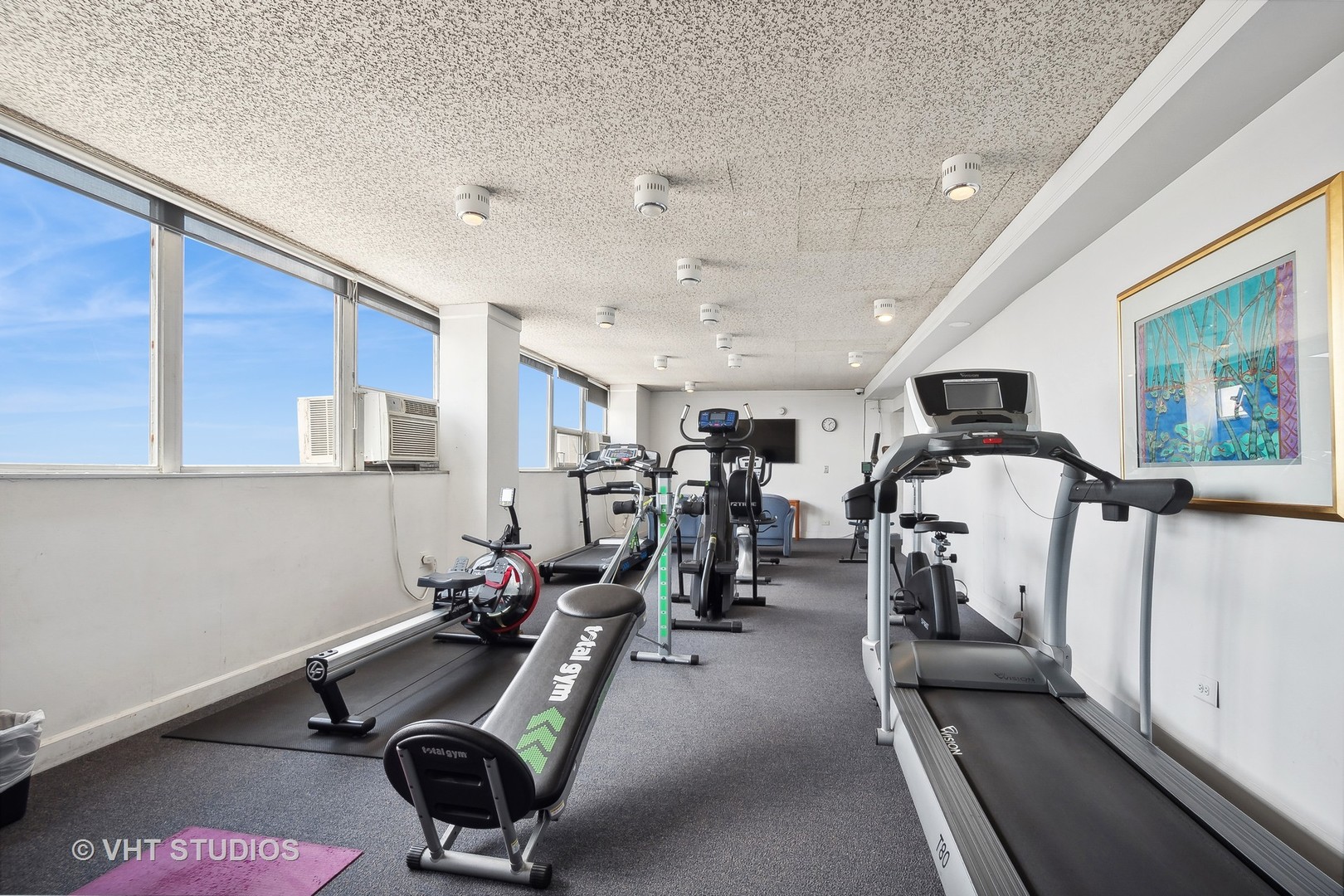 5733 North Sheridan Road, Unit 16A Chicago, IL 60660 - Photo 29 of 29 a view of a room with gym equipment