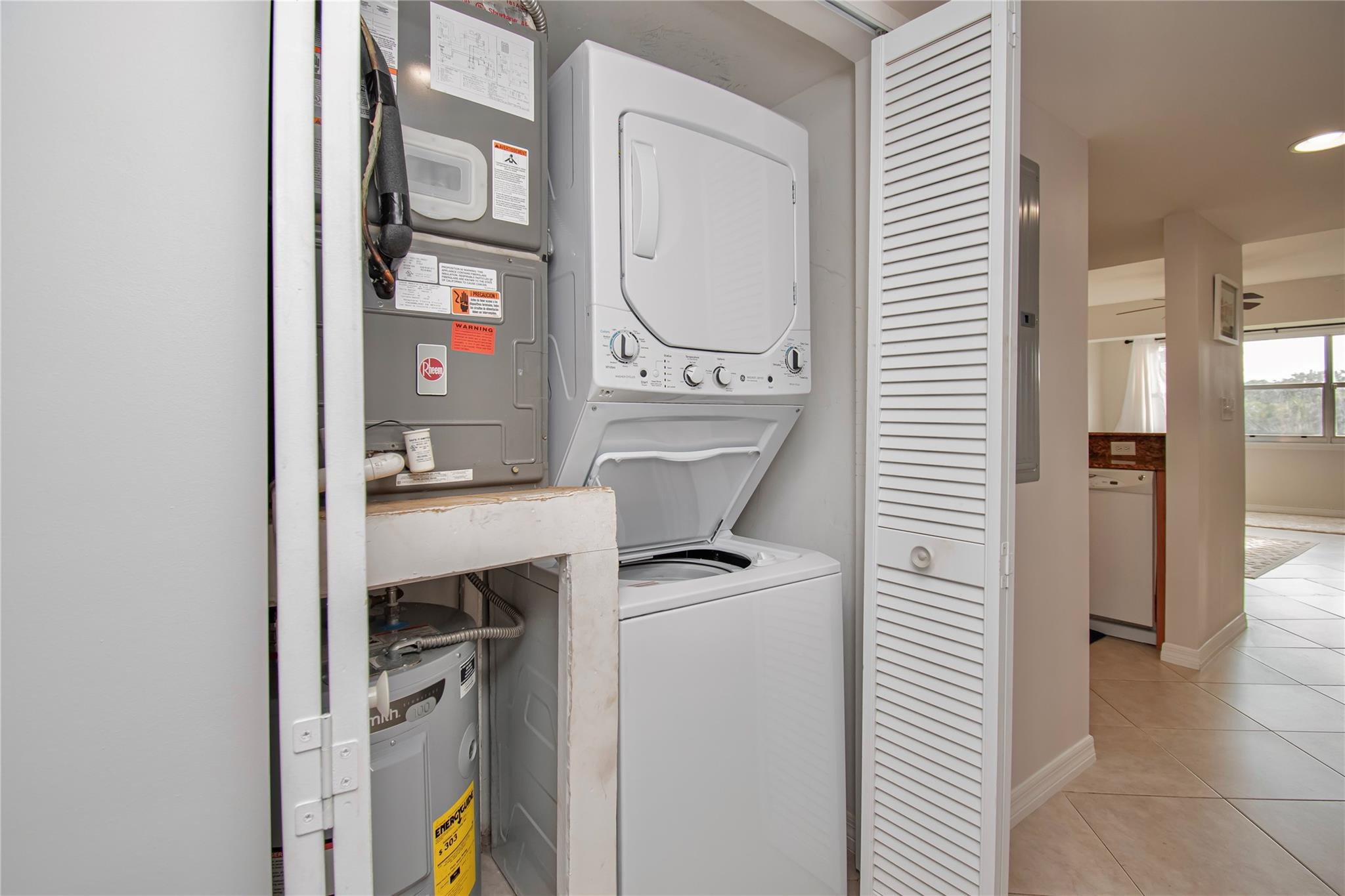 9500 Southwest 3rd Street, Unit 248 Boca Raton, FL 33428 - Photo 32 of 47 Washer and Dryer, AC, and Water Heater