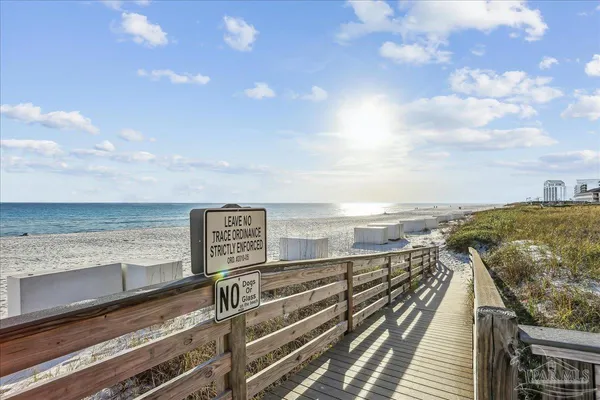 a view of a balcony with city view