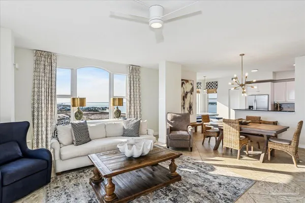 a kitchen with a sink stove and refrigerator