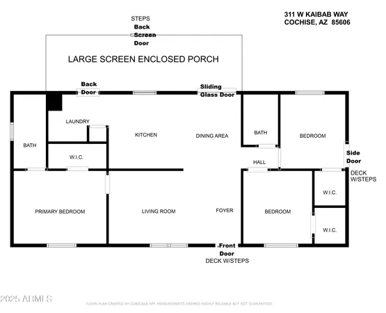 $252,500 | 311 Kaibab Way, Cochise, AZ 85606