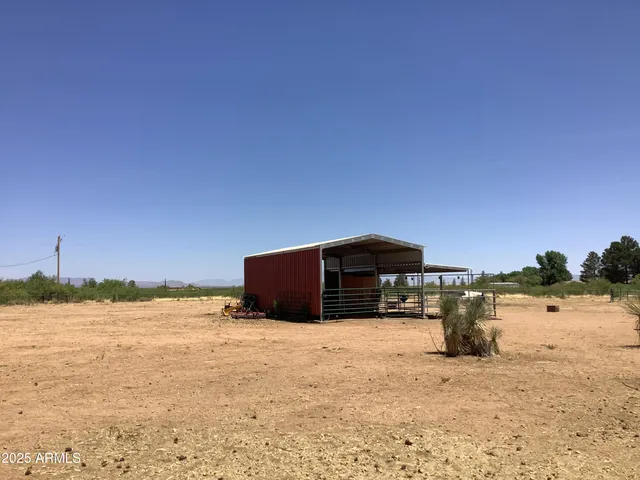 a view of ocean with large building