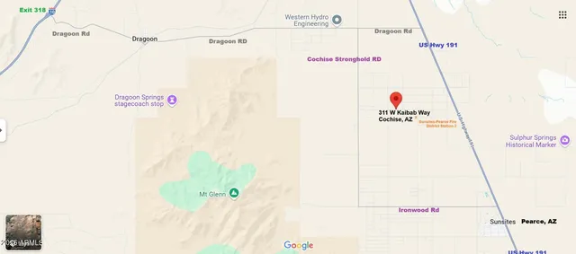 $252,500 | 311 Kaibab Way, Cochise, AZ 85606