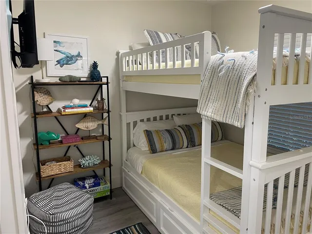 a view of living room and workspace