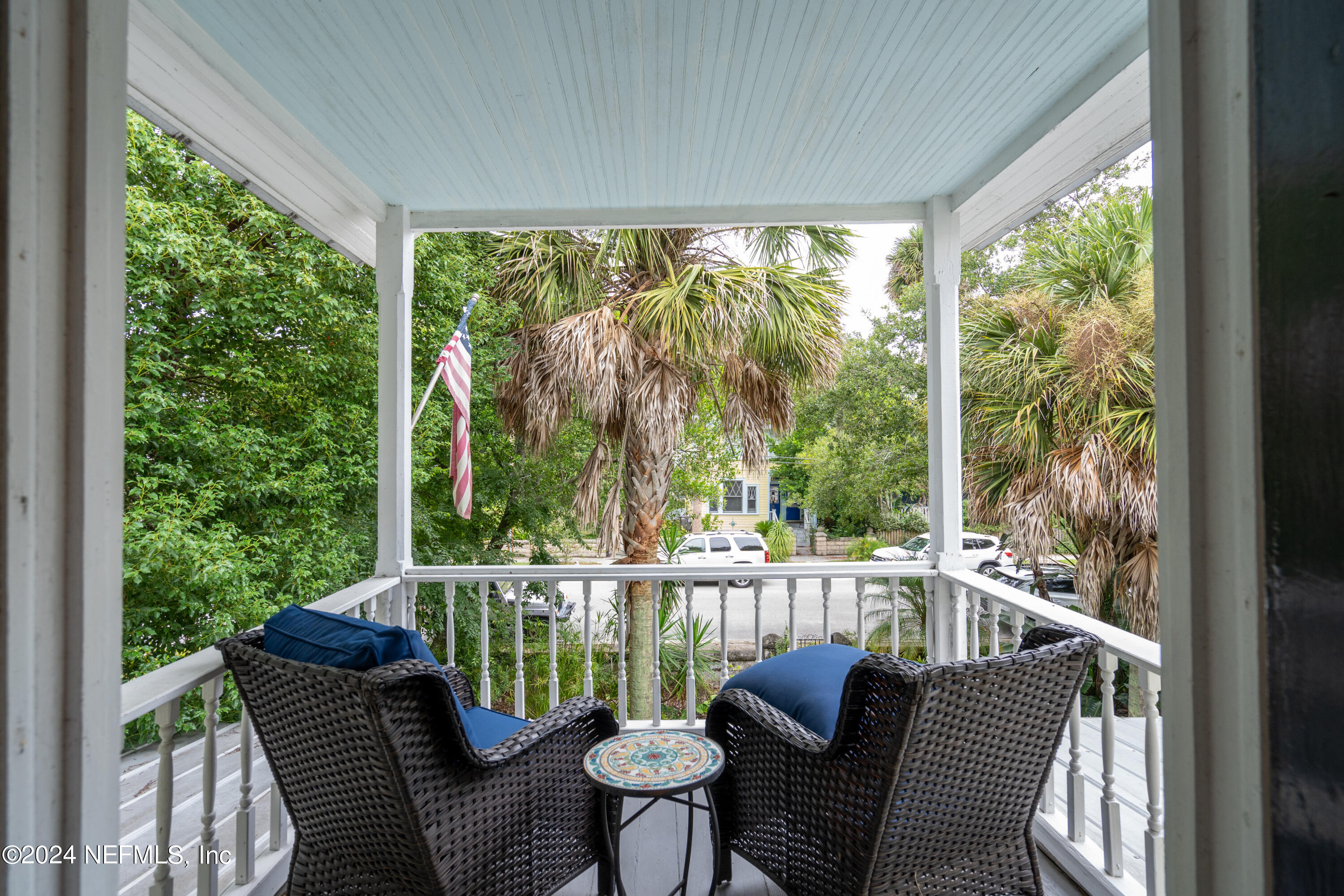 15 Rohde Avenue St. Augustine, FL 32084 - Photo 27 of 36 a view of a patio with furniture and backyard