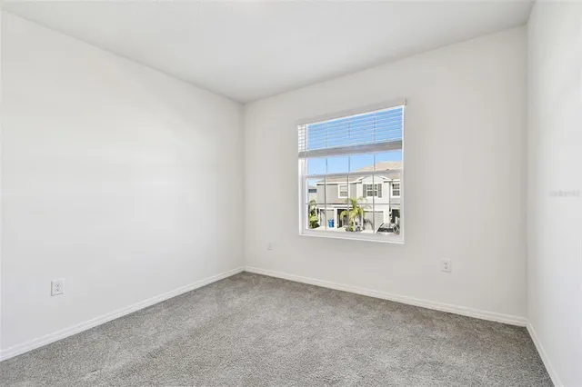 a view of an outdoor space and swimming pool