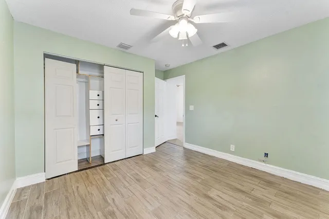 wooden floor in an empty room