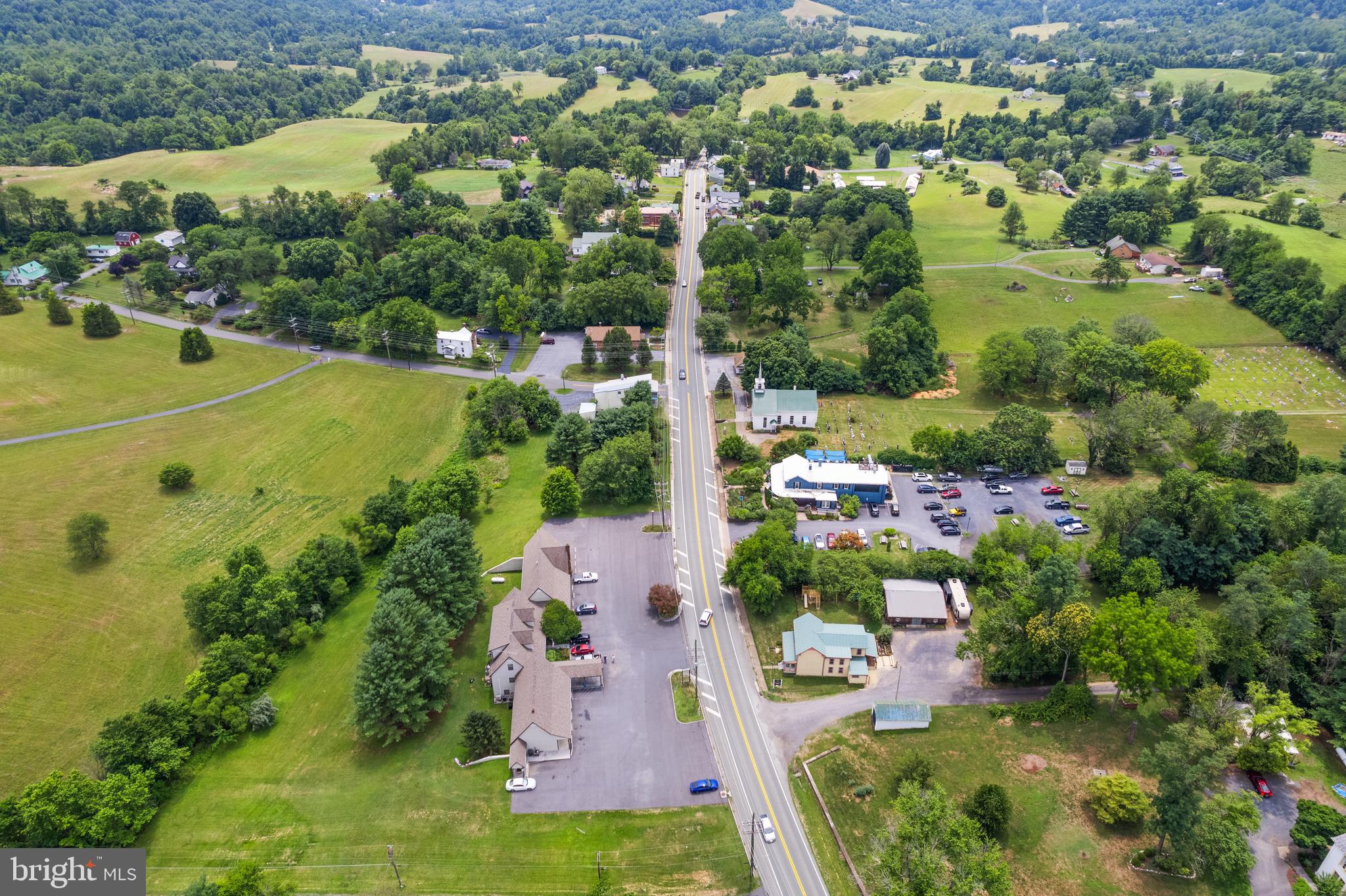 Aileen Road Flint Hill, VA 22627 - Photo 19 of 23 an aerial view of a houses with a yard