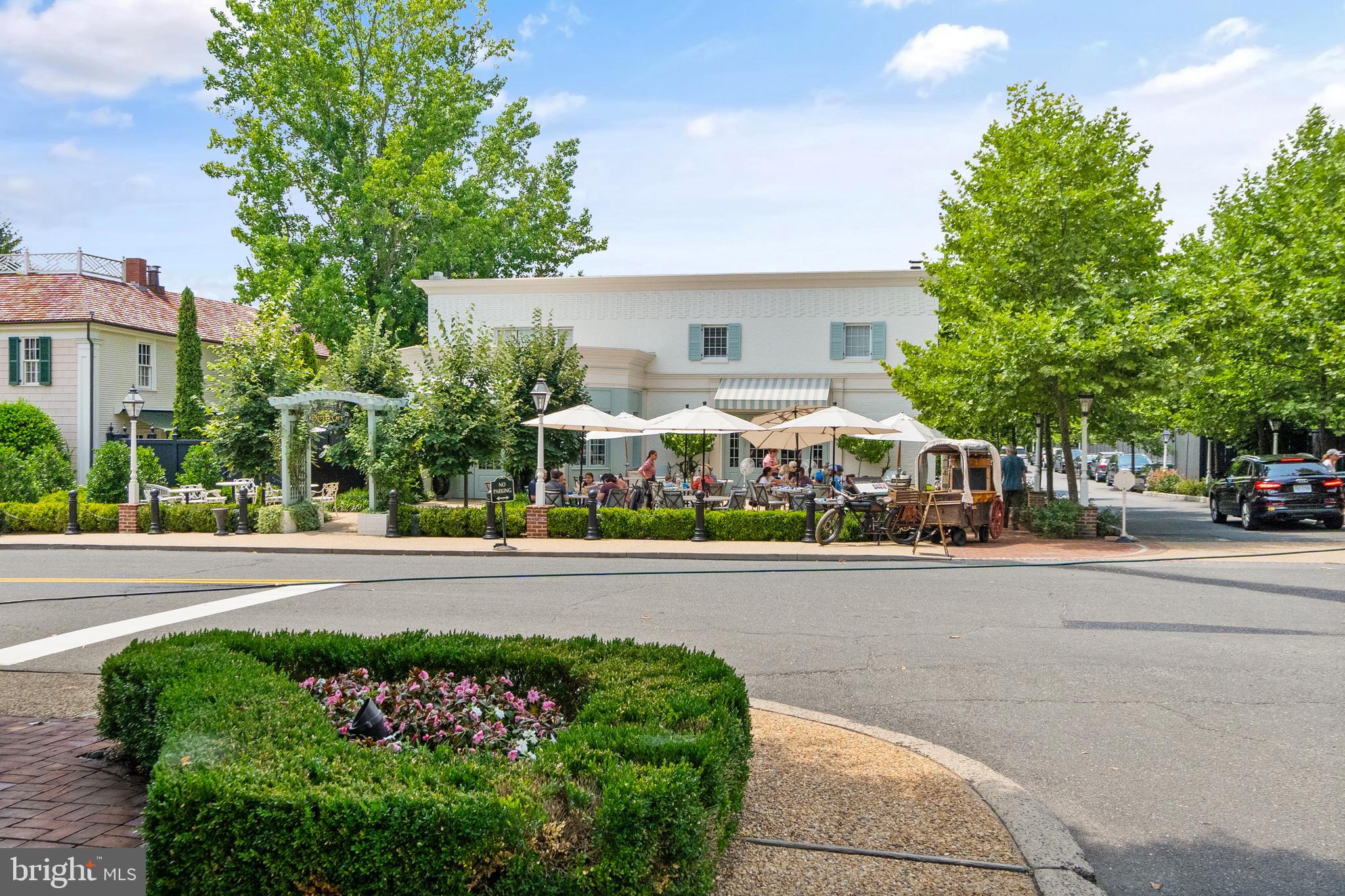 Aileen Road Flint Hill, VA 22627 - Photo 23 of 23 a front view of a house with a yard and potted plants
