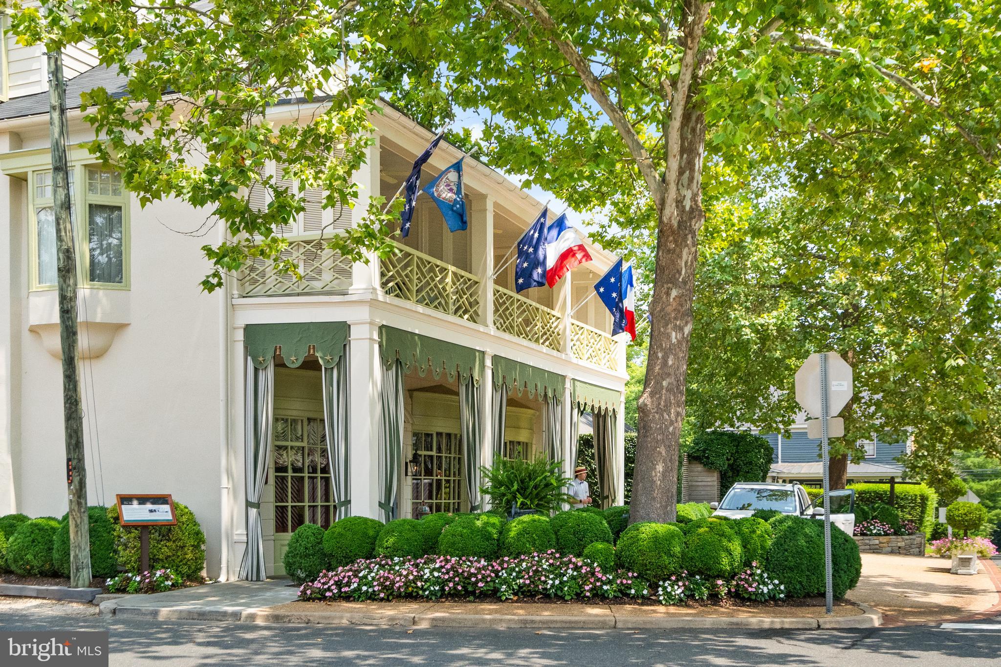 Aileen Road Flint Hill, VA 22627 - Photo 4 of 23 a front view of a building with garden