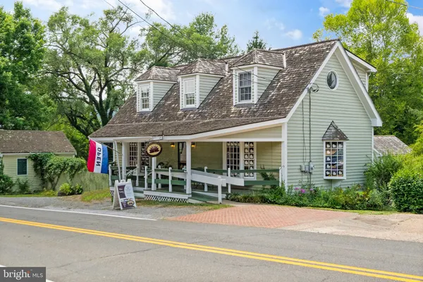 front view of a house with a porch