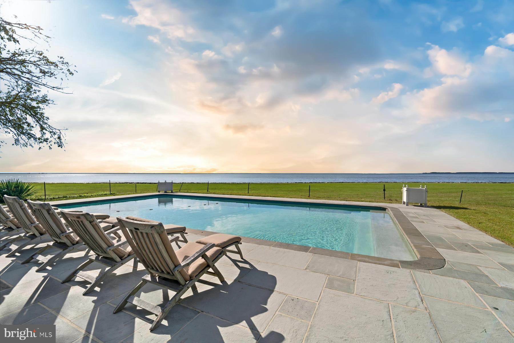 8612 Tilghman Island Road Wittman, MD 21676 - Photo 60 of 76 Gunite Pool