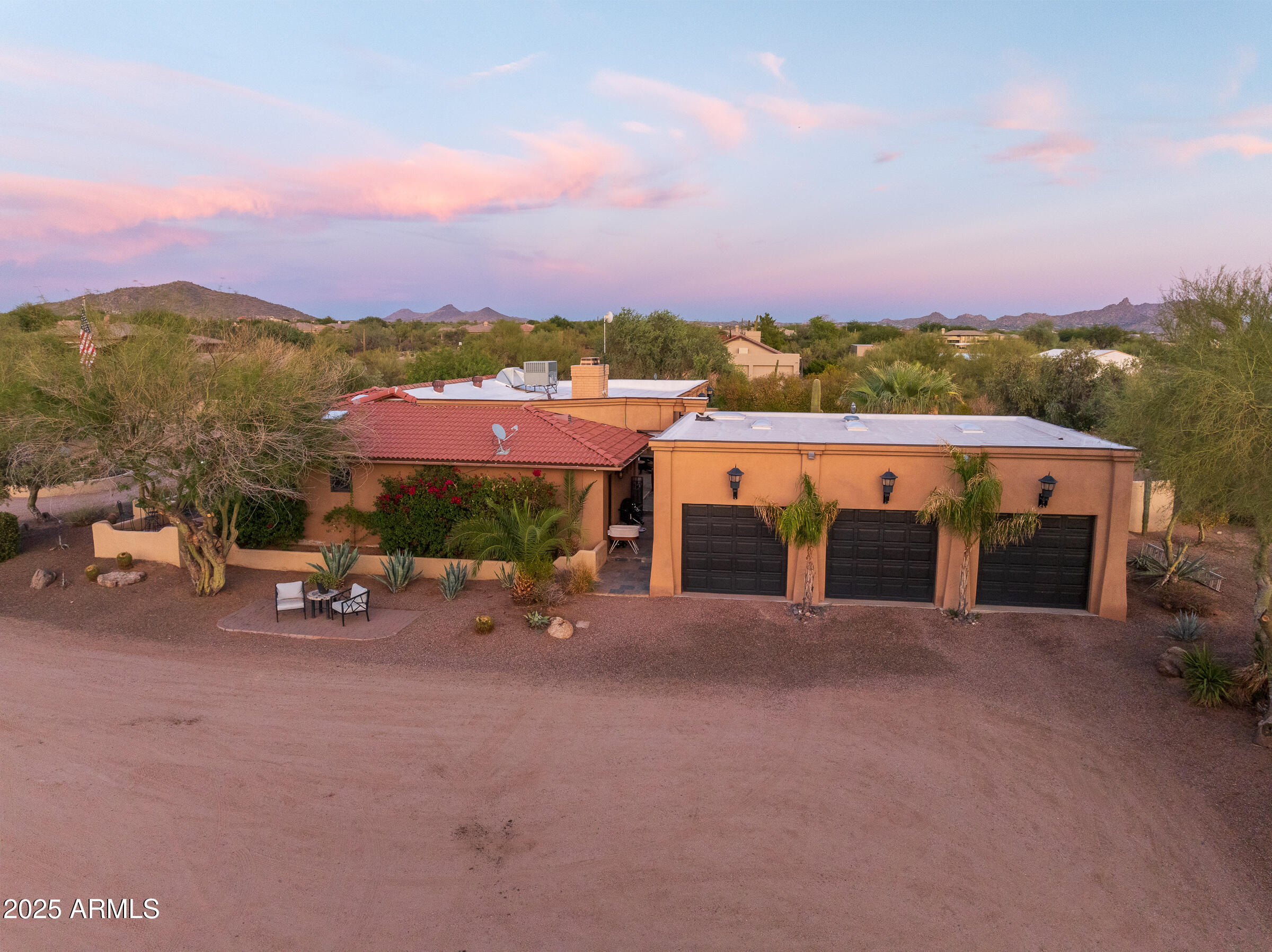 6835 East Peak View Road Scottsdale, AZ 85266 - Photo 45 of 107 a view of a street with a car park in front of it